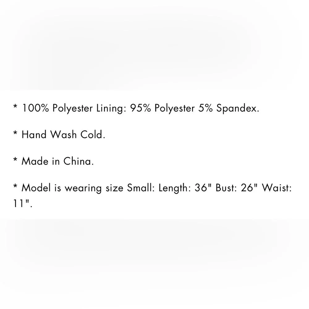 156 Women’s long Puff Sleeve Dress - Picture 5 of 5